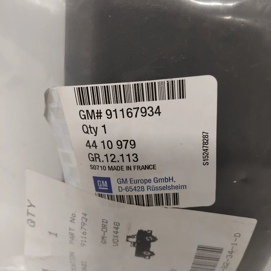 Genuine Lower Cab Pillar Moulding - Vauxhall Vivaro 2001 | 91167934