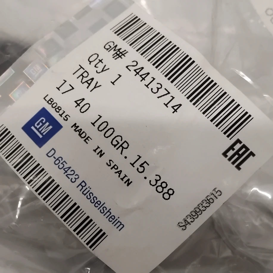 Genuine Vauxhall Box, Deposit, Eye Glasses, Grey (Production No. 9116198) | 24413714