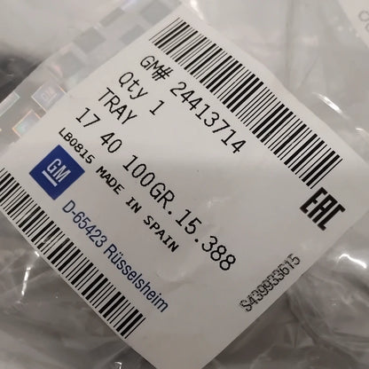 Genuine Vauxhall Box, Deposit, Eye Glasses, Grey (Production No. 9116198) | 24413714