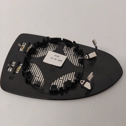 Genuine Vauxhall Corsa D Drivers Side Mirror Glass | 13187626