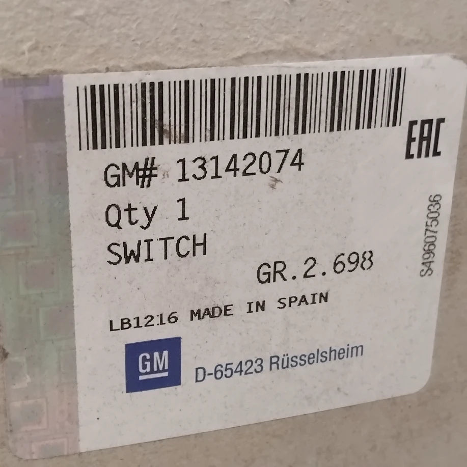 Genuine Vauxhall Switch-Signal Lamp | 13142074