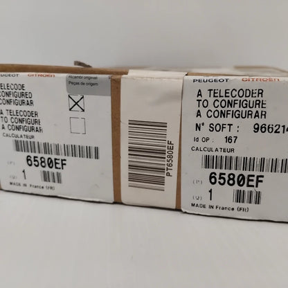 Genuine Peugeot Anc Control Box | 6580EF
