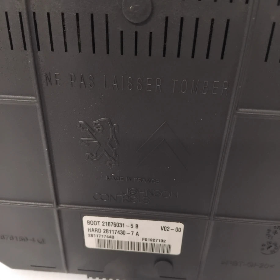 Genuine Peugeot Anc Control Box | 6580EF