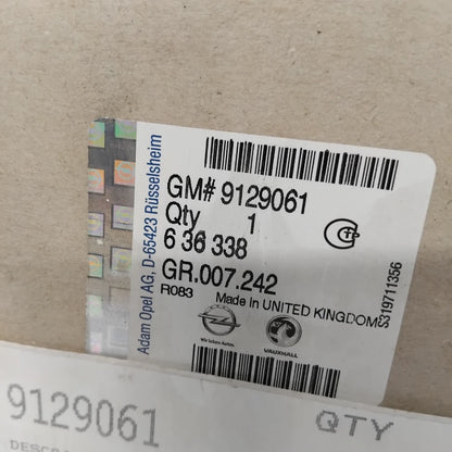 Genuine Vauxhall Timing Belt | 9129061