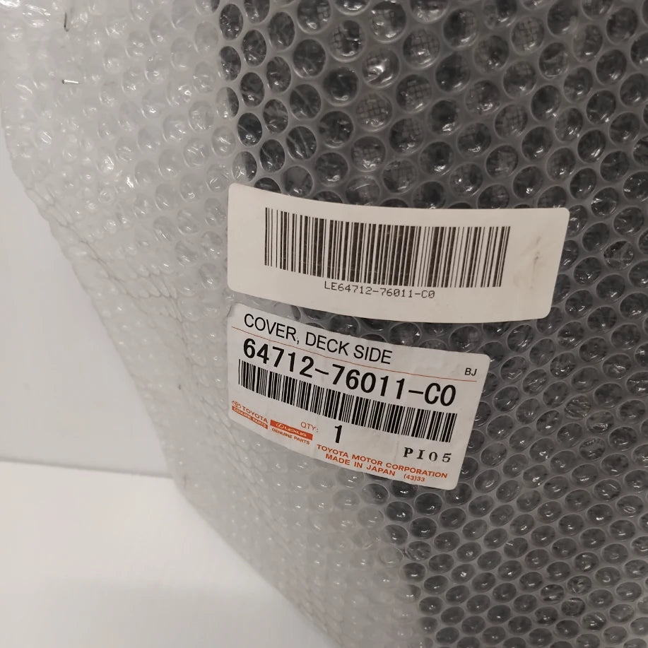 Genuine Lexus Cover, Deck Side | 64712-76011-C0