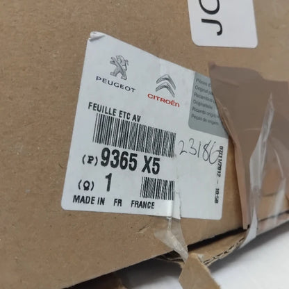 Genuine Peugeot Sealing Sheet | 9365X5