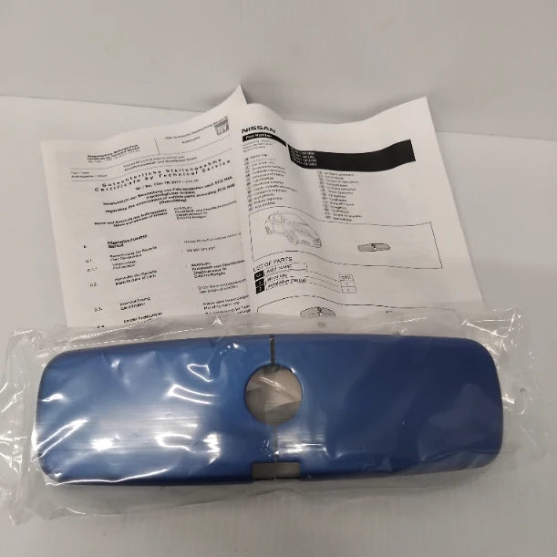 Genuine Blue Interior Mirror Cover - Nissan Micra 2017 | KE9615F3BL