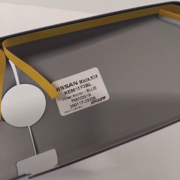 Genuine Blue Interior Mirror Cover - Nissan Micra 2017 | KE9615F3BL