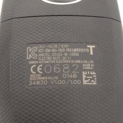 Genuine Keyless Entry Key Fob - Kia Picanto 2017-2024 | 95430G6600