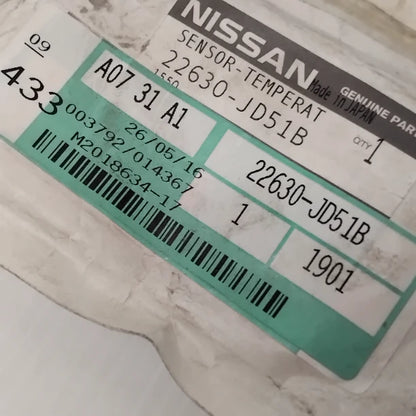 Genuine Nissan Sensor-Temperat | 22630JD51B