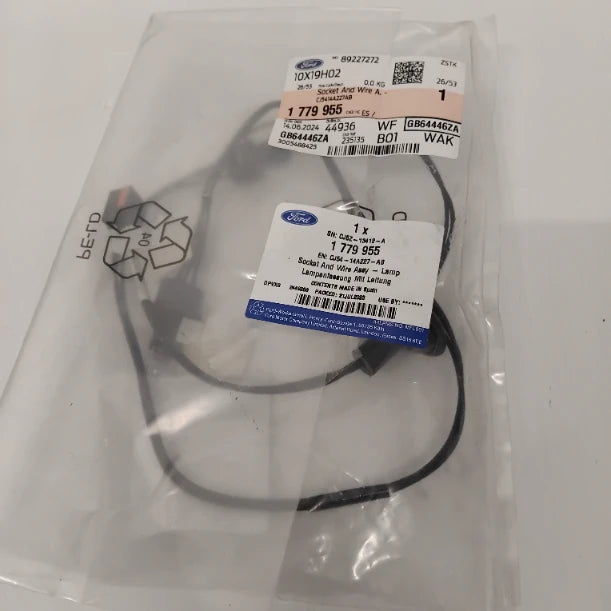 Genuine Tailgate Number Plate Light Wiring - Ford Kuga 2012-2016 | 1779955