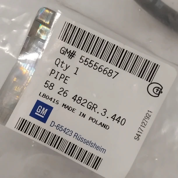 Genuine Vauxhall Pipe | 55556687