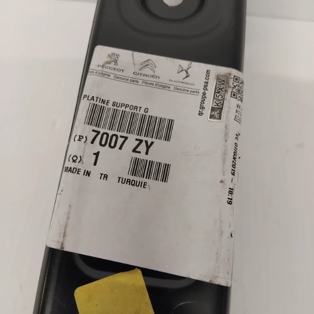 Genuine Peugeot Support Plate | 7007ZY