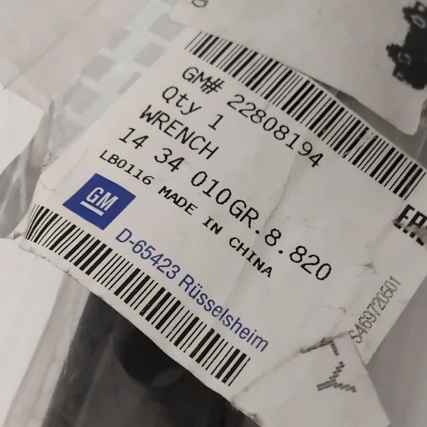 Genuine Vauxhall Wrench,Jk/Whl | 22808194