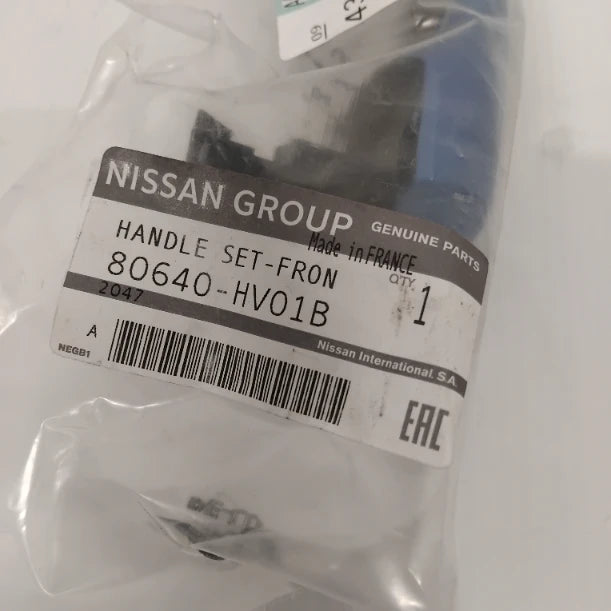 Genuine Nissan Handle Set-Fron | 80640HV01B
