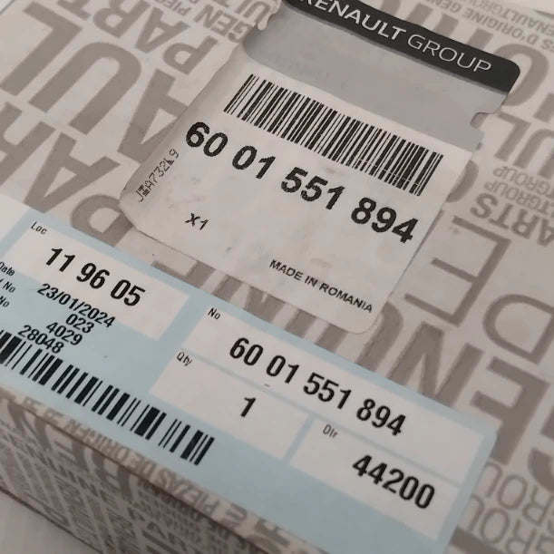 Genuine Renault Mirror Glasses Lh | 60 01 551 894