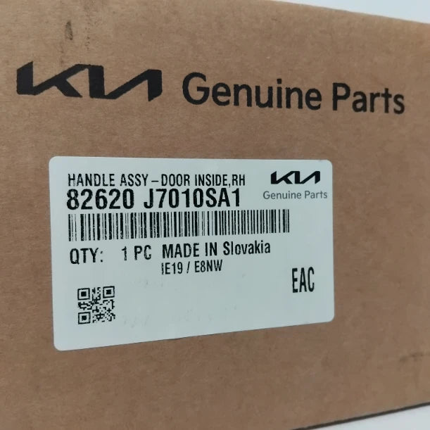 Genuine Kia Handle Assy-Door Ins | 82620J7010SA1