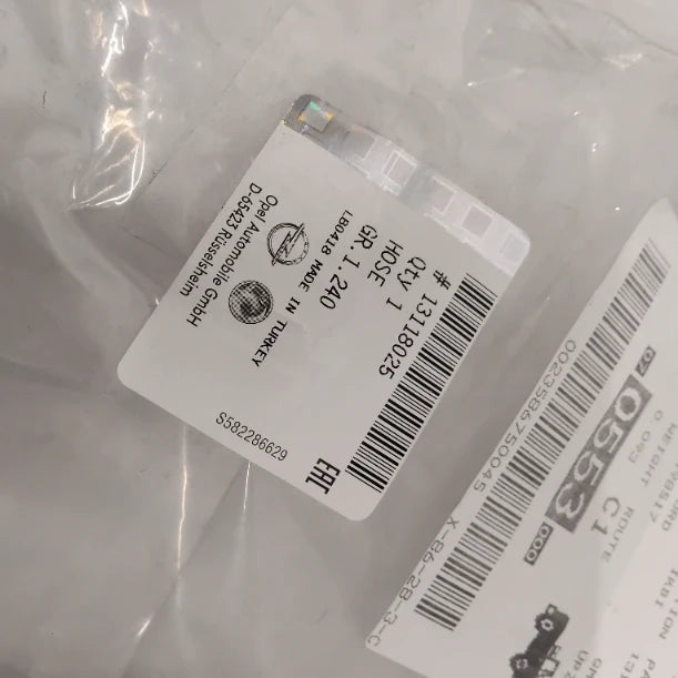 Genuine Vauxhall Water Pipe | 13118025