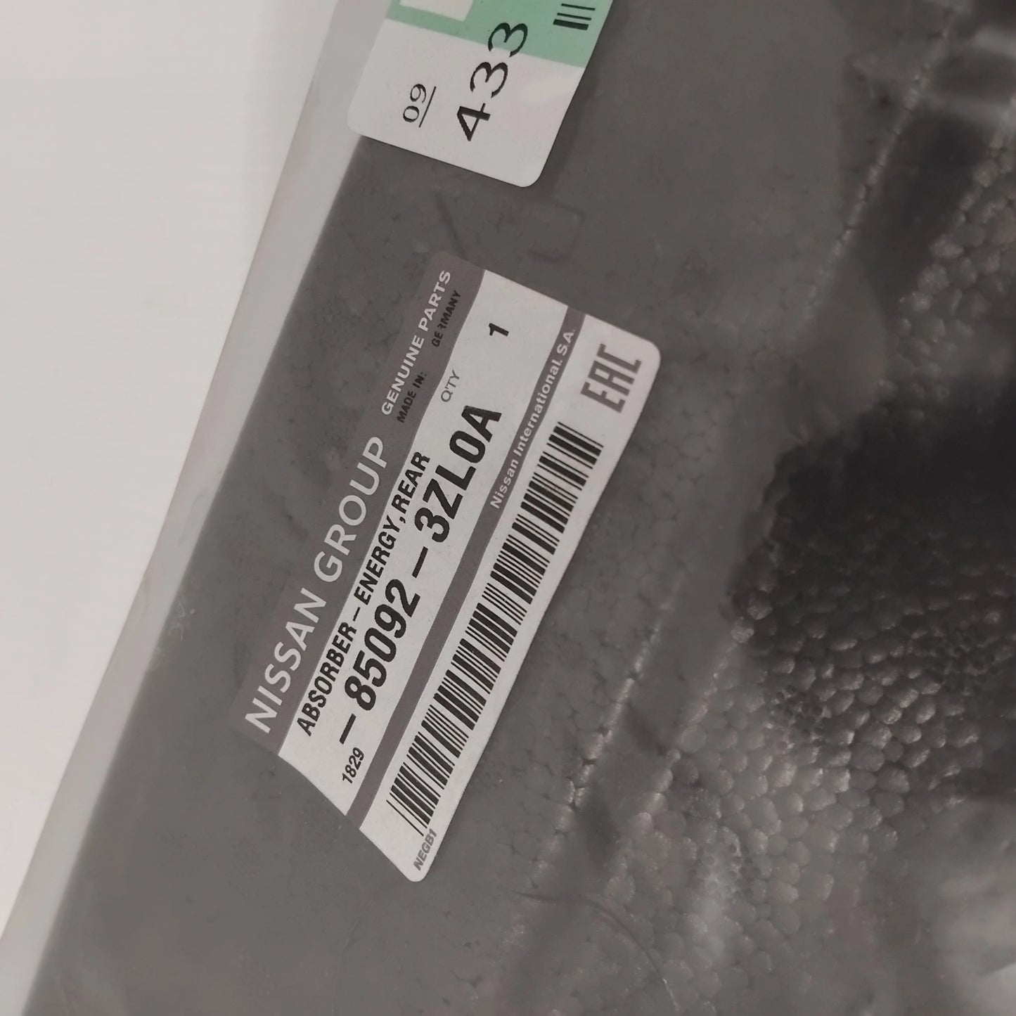 Genuine Nissan Absorber-Energy | 850923ZL0A