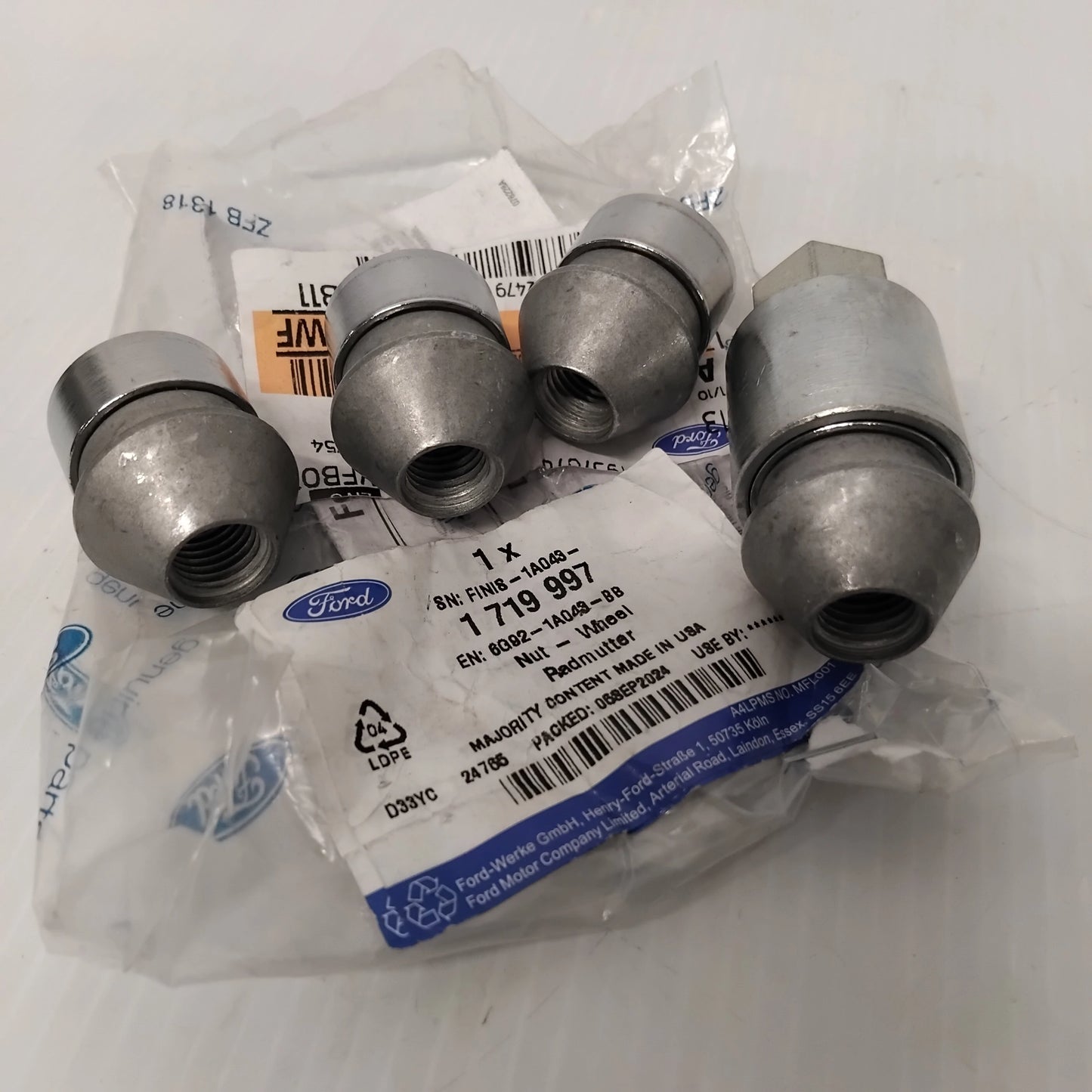 Genuine Locking Wheel Nuts - Ford Mondeo 2008-2014 | 1719997