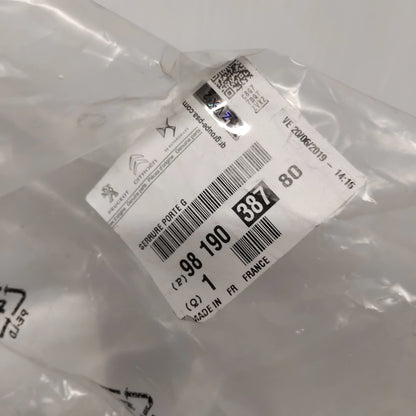 Genuine Peugeot Door Lock | 9819038780