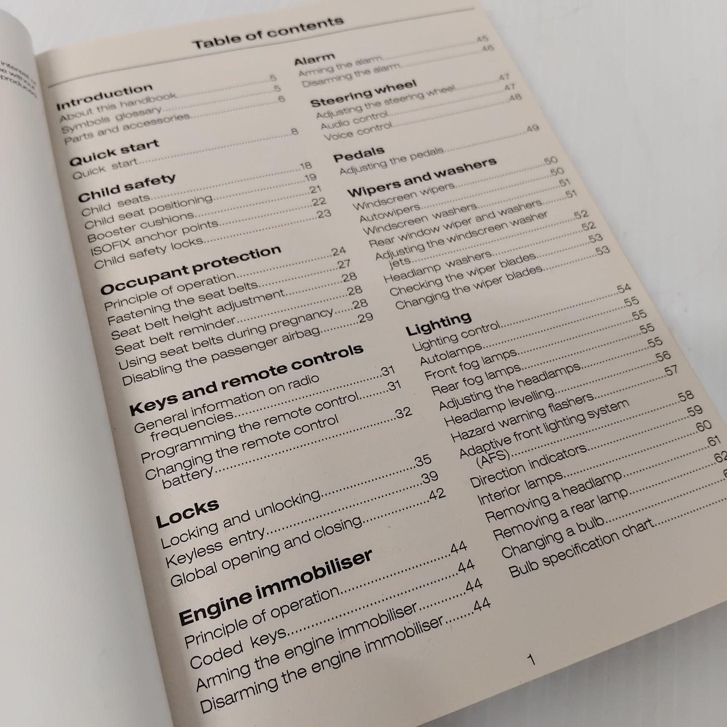 Genuine Ford Handbook Focus 07- | 8M5J19A321ADA