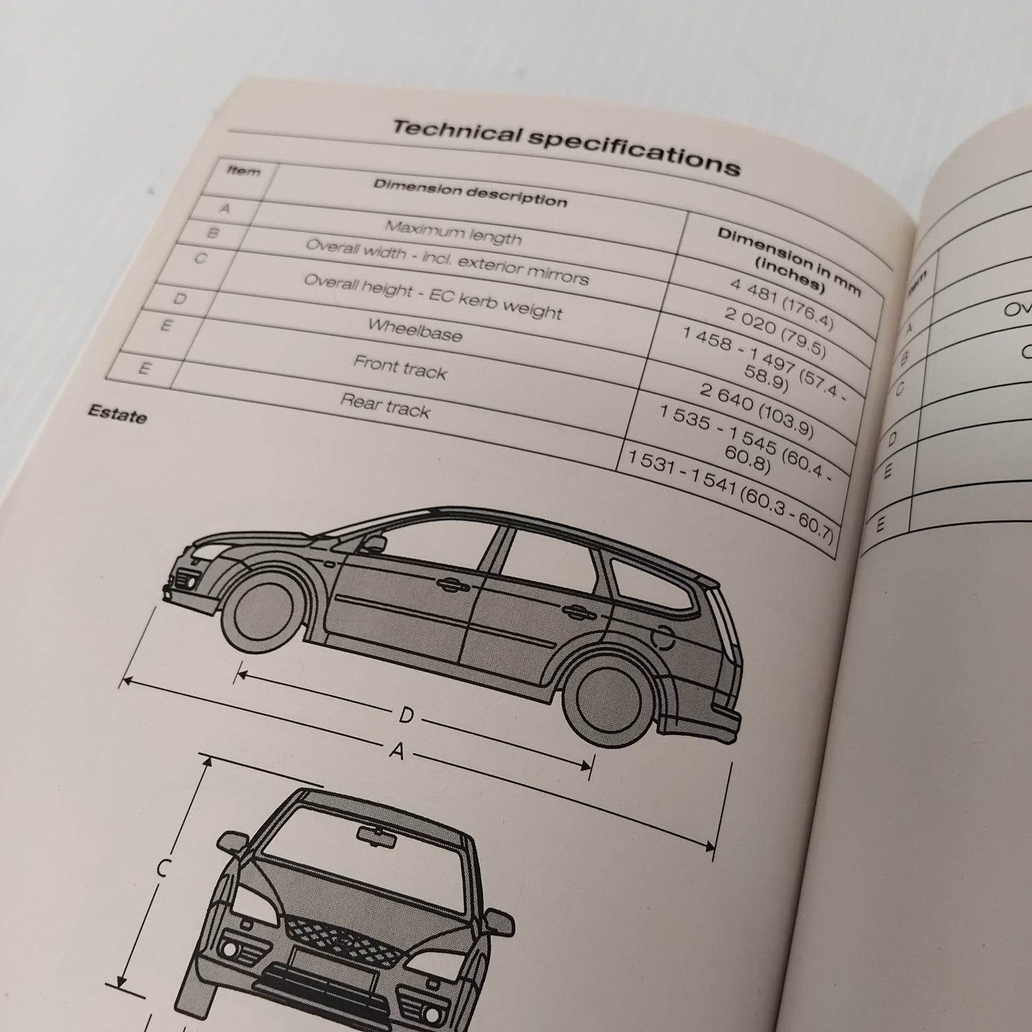 Genuine Ford Handbook Focus 07- | 8M5J19A321ADA