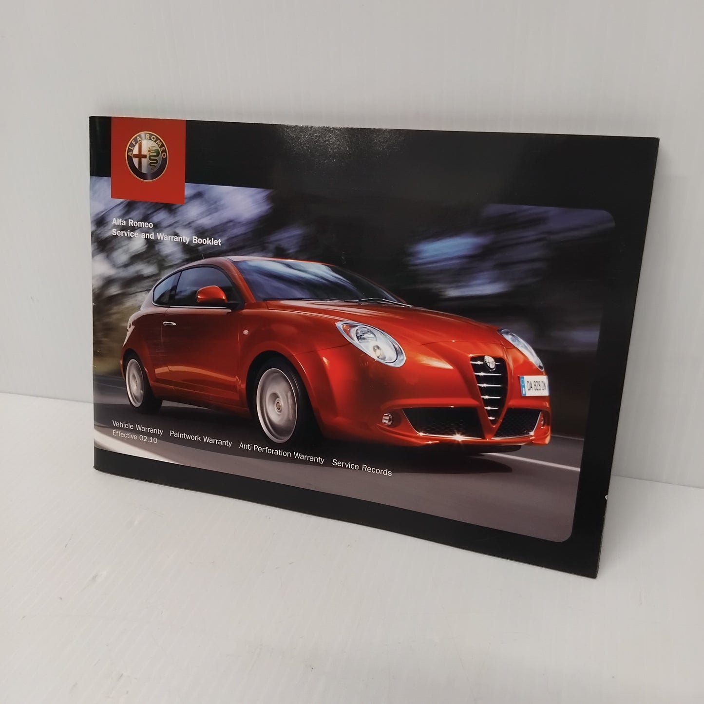 Genuine Alfa Romeo - Service and Warranty Book - 2010 - English | W2006A