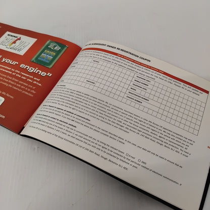Genuine Alfa Romeo - Service and Warranty Book - 2010 - English | W2006A
