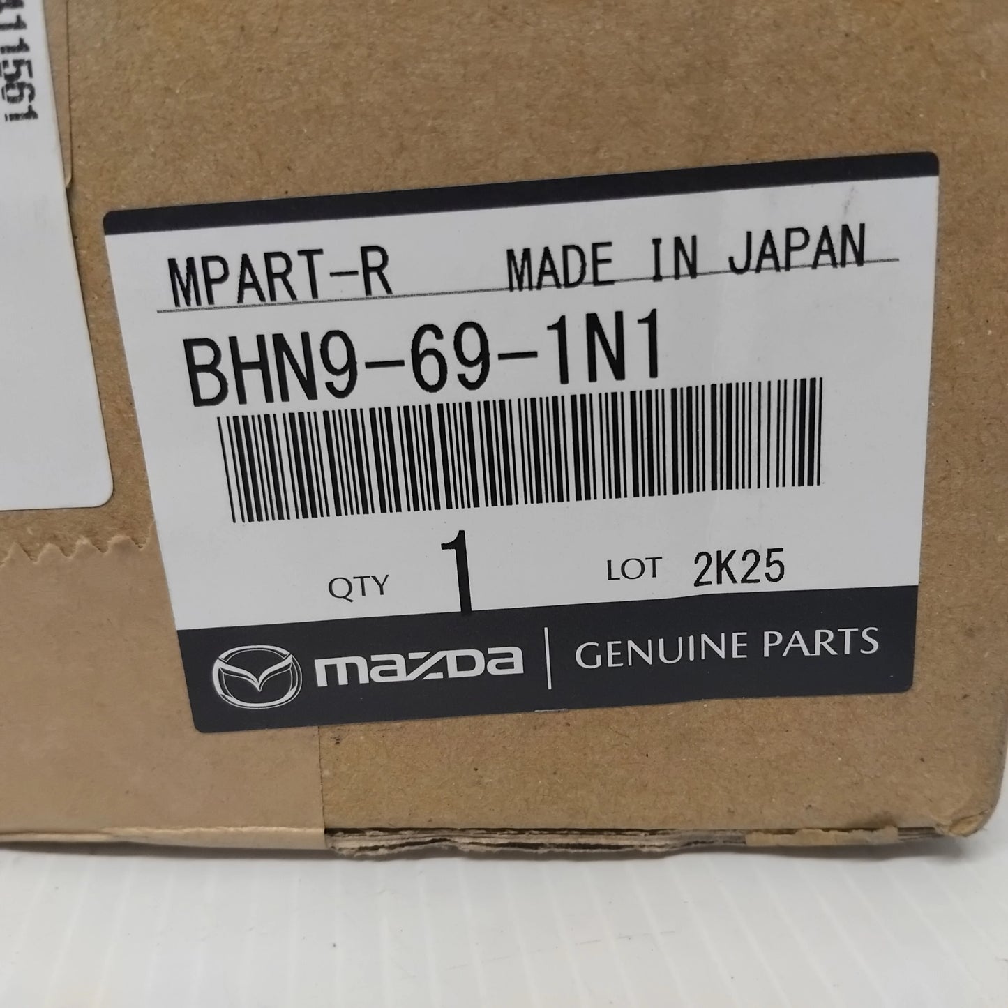 Genuine Driver / Right Wing Mirror Cover - Mazda 3 2013 - Black | BHN9691N1