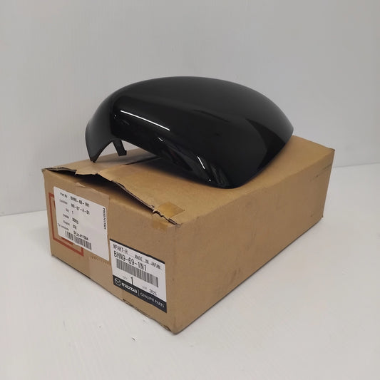 Genuine Driver / Right Wing Mirror Cover - Mazda 3 2013 - Black | BHN9691N1