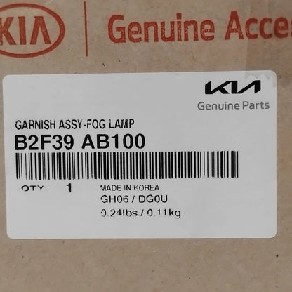 Genuine Chrome Fog Lamp Trims - Kia Soul | B2F39AB100