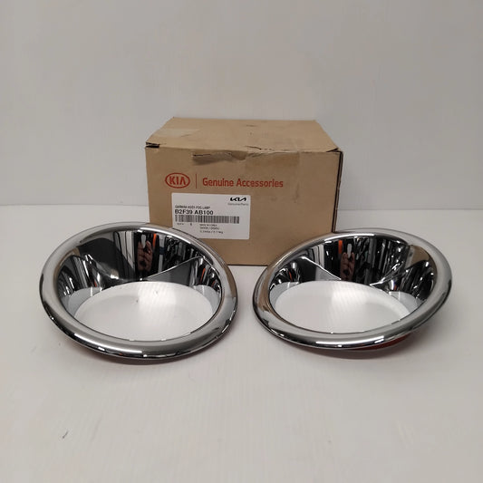 Genuine Chrome Fog Lamp Trims - Kia Soul | B2F39AB100