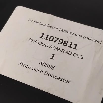 Genuine MG Shroud Asm-Rad Clg | 11079811