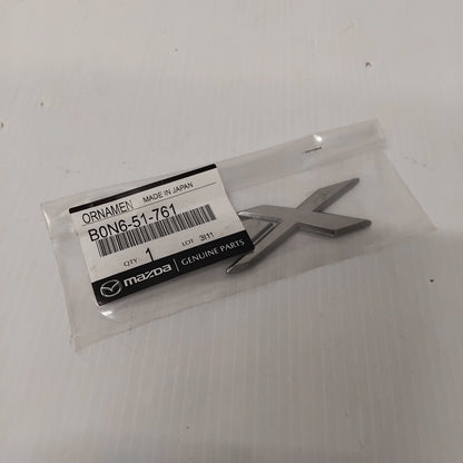 Genuine 'SKYACTIV X' Badge / Emblem - Mazda 3 / Mazda CX-30 | B0N651761