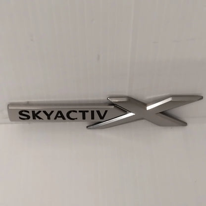 Genuine 'SKYACTIV X' Badge / Emblem - Mazda 3 / Mazda CX-30 | B0N651761