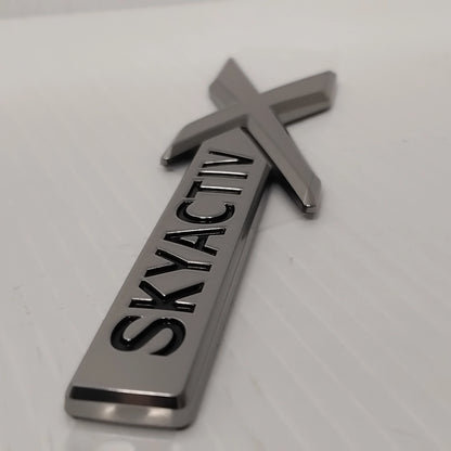 Genuine 'SKYACTIV X' Badge / Emblem - Mazda 3 / Mazda CX-30 | B0N651761