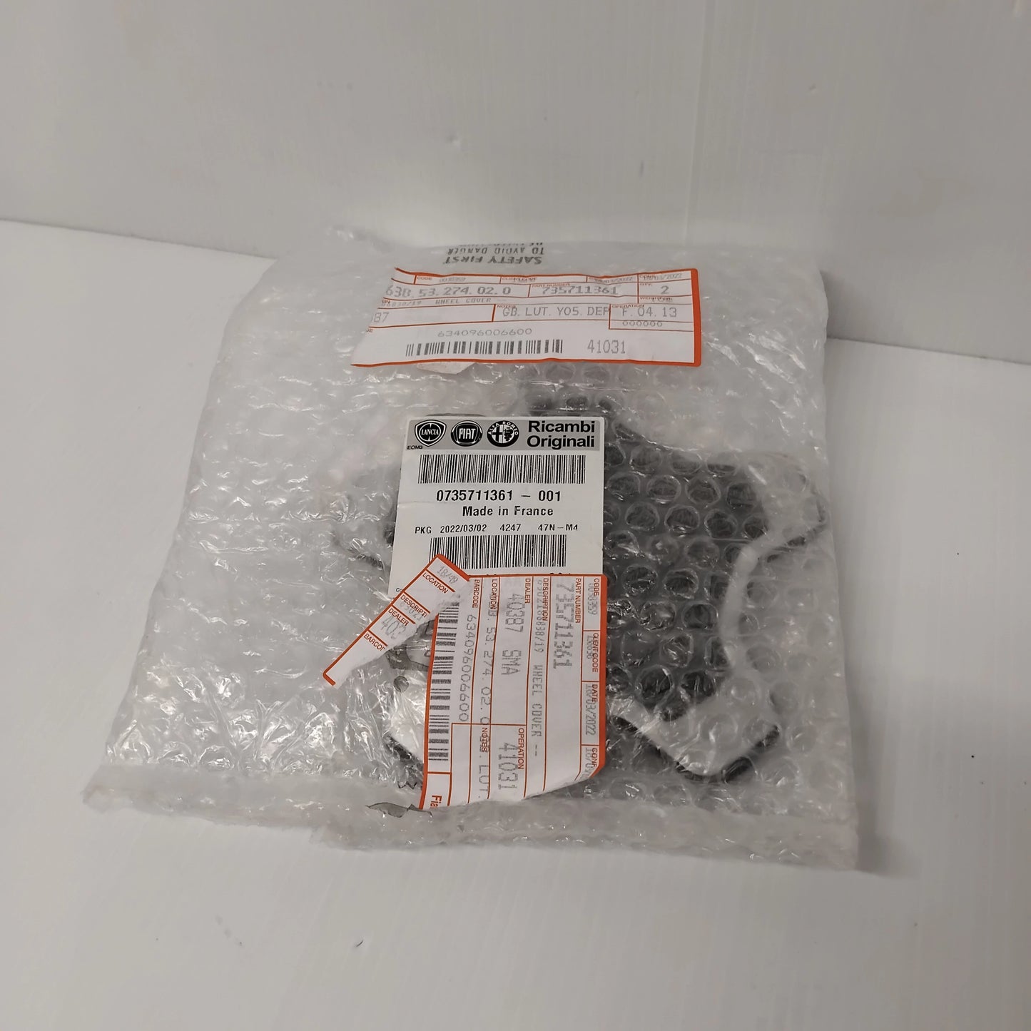 Genuine Fiat Wheel Cover | 735711361