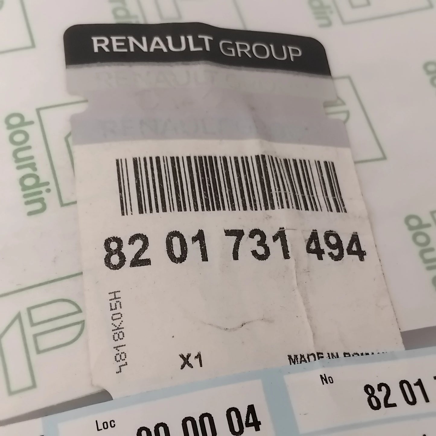 Genuine Renault Mldg-Lh Body Side | 82 01 731 494