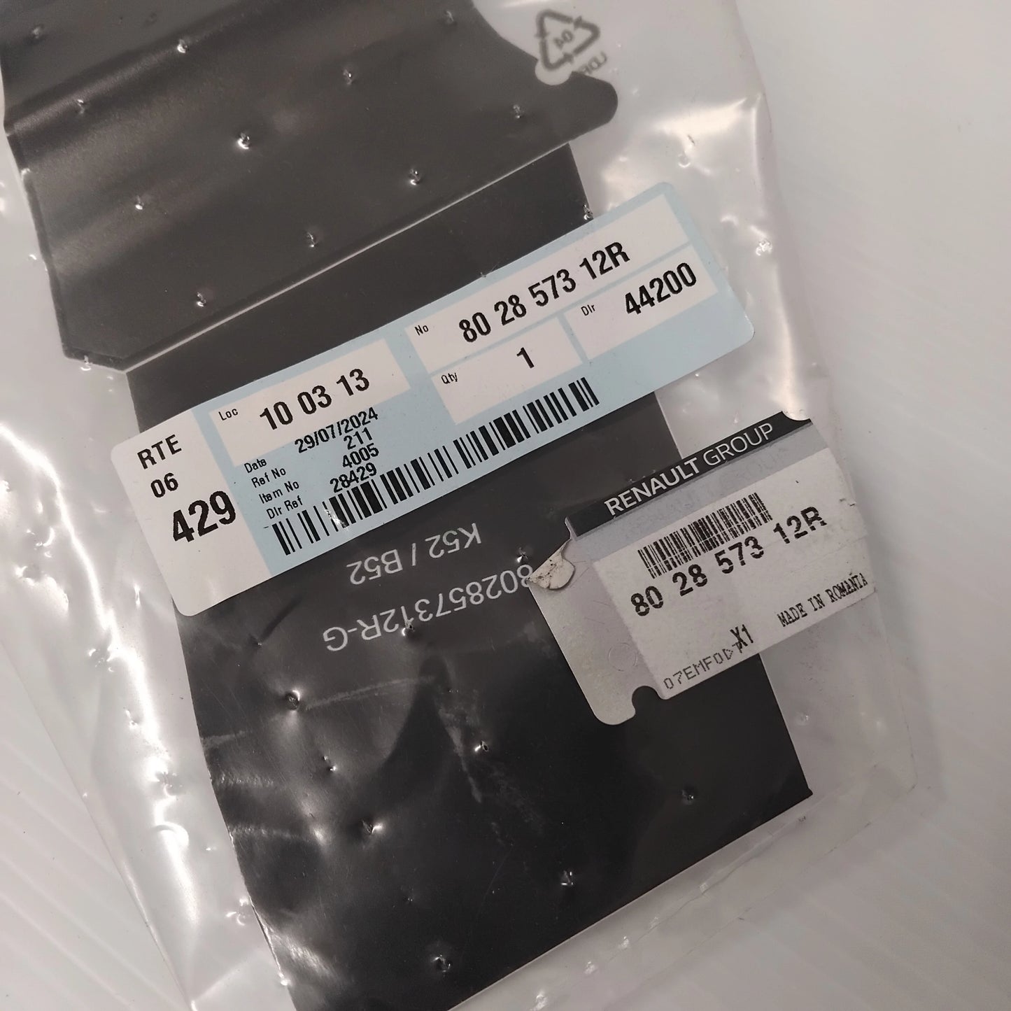 Genuine Renault Mldg-Fr Lh Door R | 80 28 573 12R