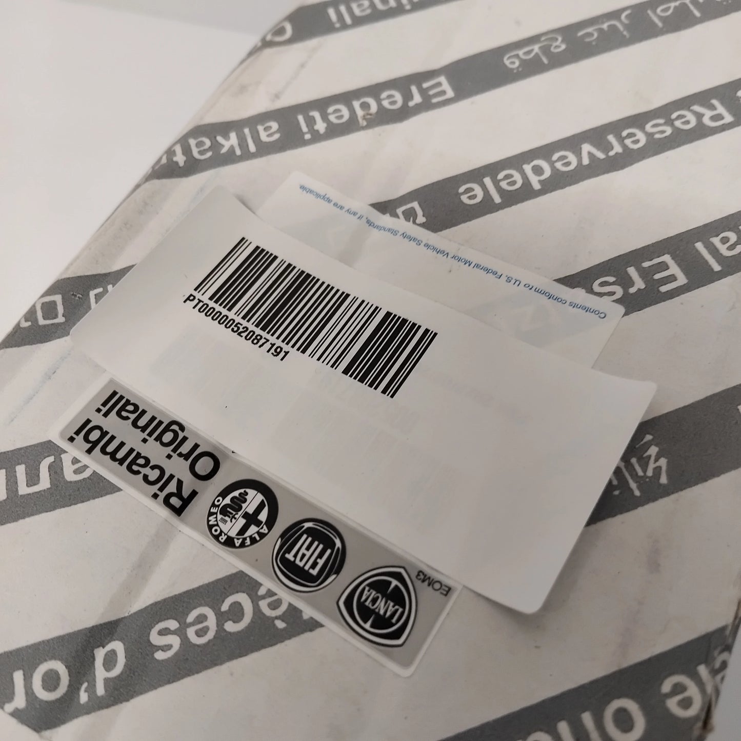 Genuine Radiator Water Inlet Hose - Fiat Doblo 2015-2023 1.3 | 52087191