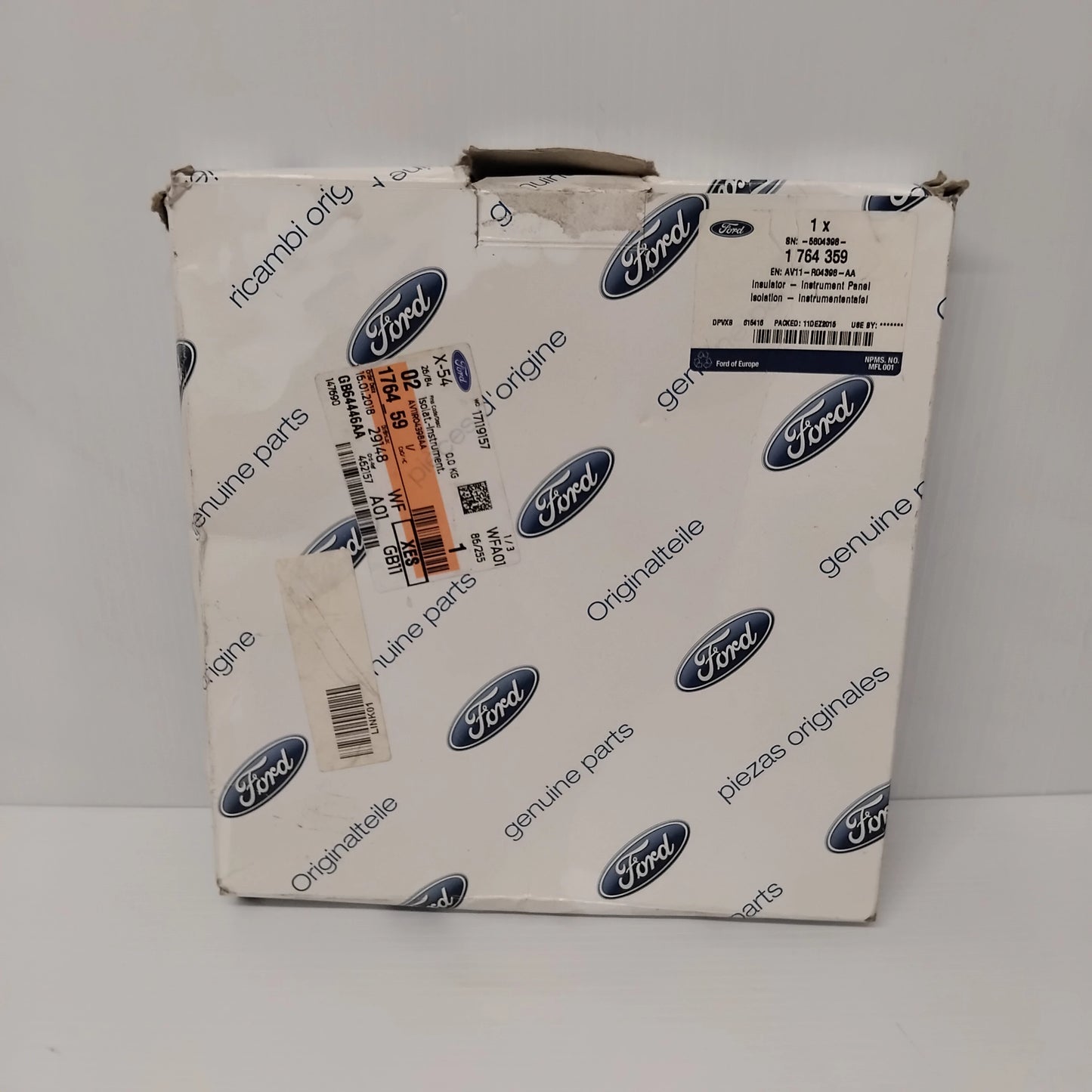 Genuine Front Instrument Panel Insulator - Ford B-Max 2012-2017 | 1764359