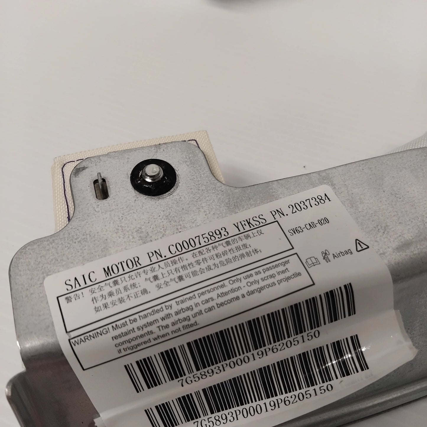 Genuine Maxus Airbag Asm-Rh Si | C00075893