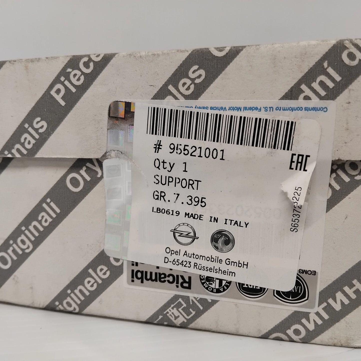 Genuine Front Right Shock Absorber Mount - Vauxhall Combo D 2012-2018 | 95521001