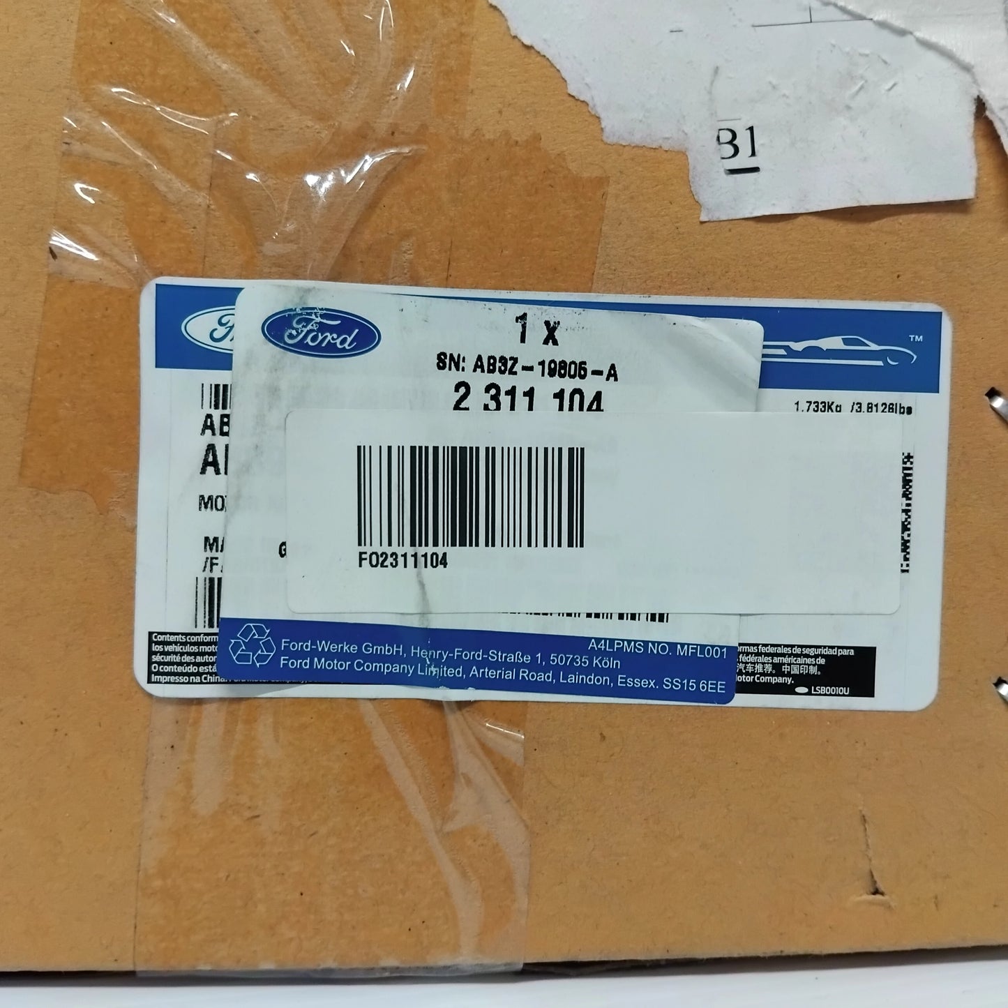 Genuine Heater Fan And Motor - Ford Ranger 2011- RHD | 2311104