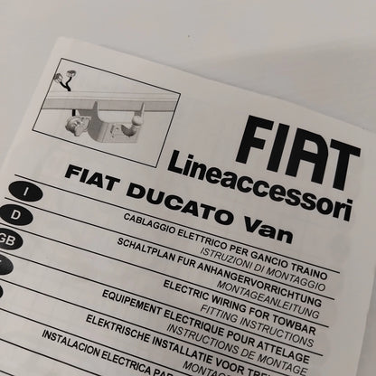 Genuine 13-Pin Towbar Wiring Kit - Fiat Ducato | 50926701