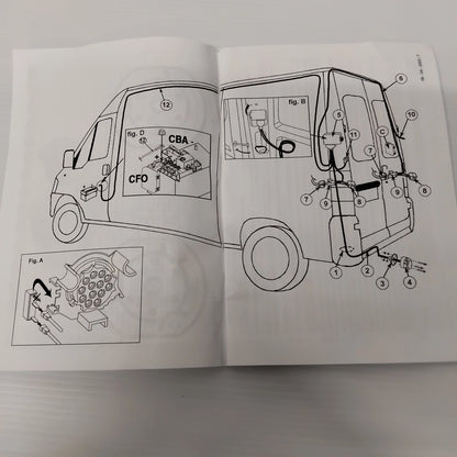 Genuine 13-Pin Towbar Wiring Kit - Fiat Ducato | 50926701