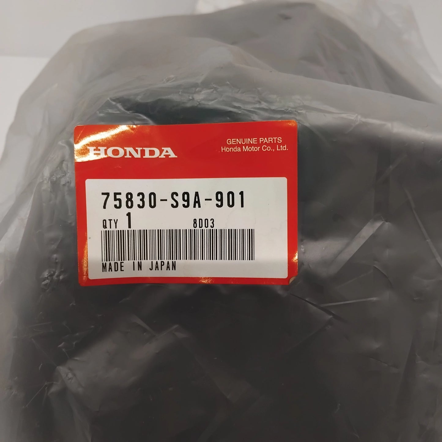 Genuine Honda Mudguard, L. Rr. | 75830S9A901