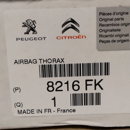 Genuine Front Seat Left Side Air-Bag - Peugeot 107 | 8216FK