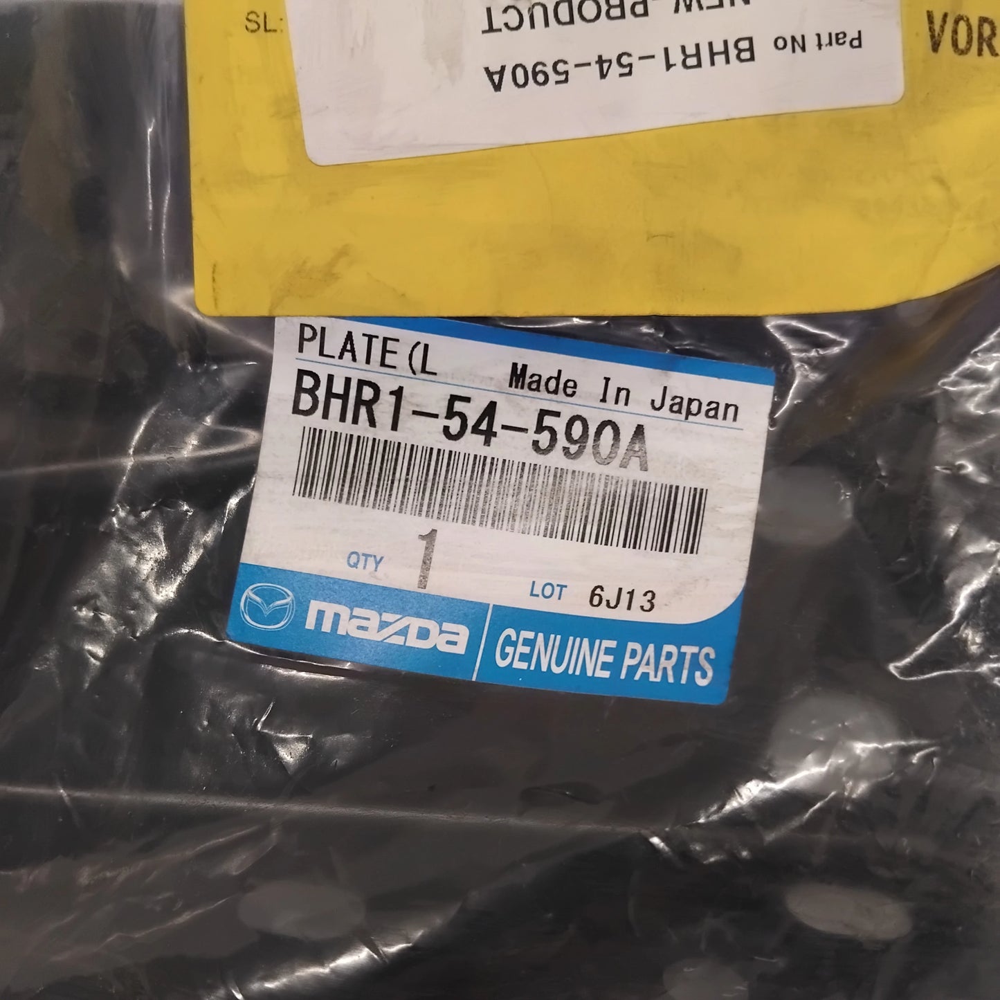 Genuine Upper Cowl Left Plate - Mazda 3 2013-2016 | BHR154590A